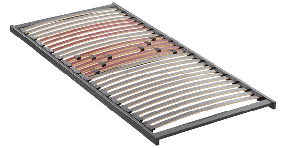 LATTENROST TOPFORM SPRINT S - Dunkelgrau/Rot, Basics, Holz (90/200cm) - Novel