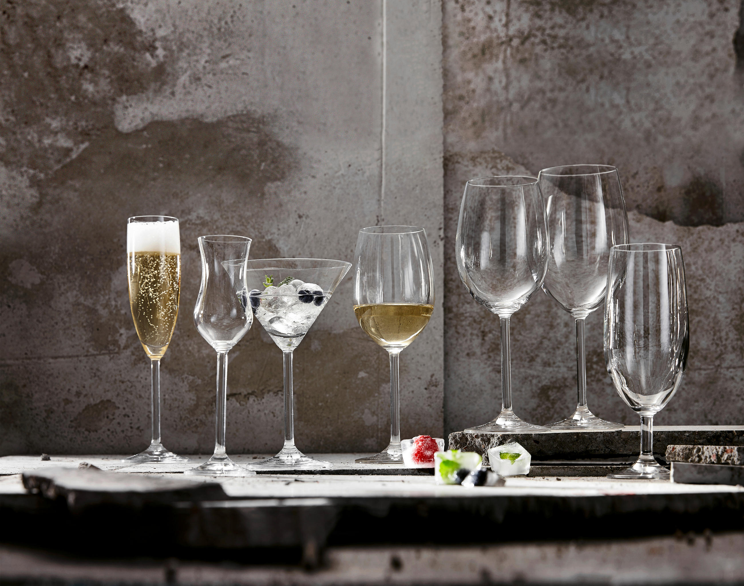 GLÄSERSET Daily  - Klar, KONVENTIONELL, Glas (260ml) - Leonardo