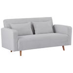 SCHLAFSOFA Cord Beige  - Beige/Naturfarben, Design, Holz/Textil (167/81/90cm) - Carryhome