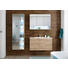 WASCHBECKENUNTERSCHRANK - Eichefarben/Silberfarben, MODERN, Holzwerkstoff/Kunststoff (99/53/45cm) - Xora WASCHBECKENUNTERSCHRANK - Eichefarben/Silberfarben, MODERN, Holzwerkstoff/Kunststoff (99/53/45cm) - Xora