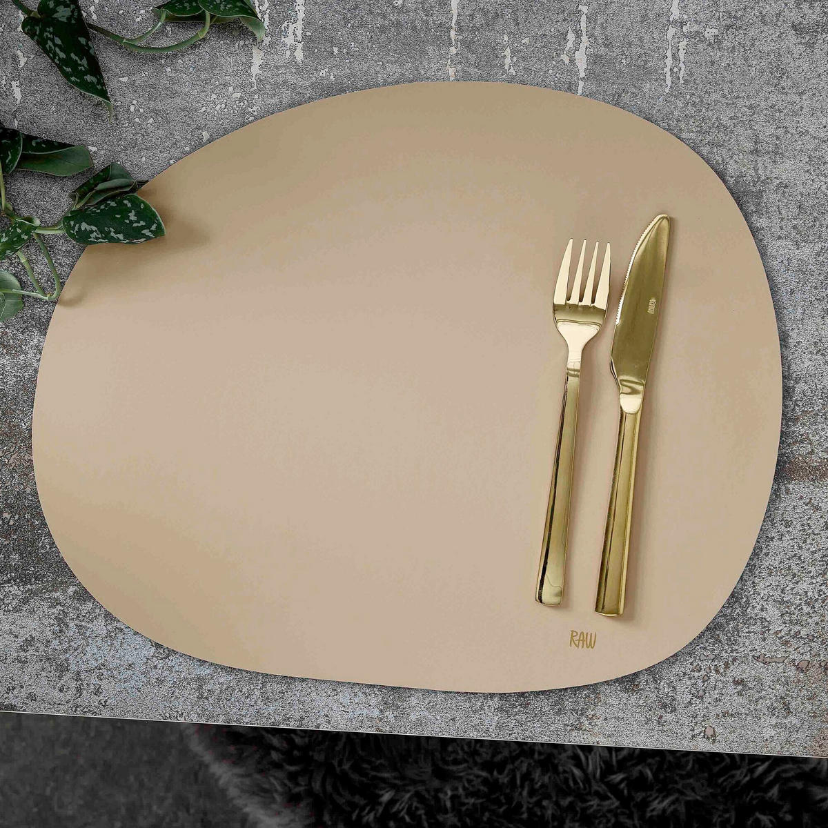 TISCHSET RAW Textil Beige 33,5/41 cm  - Beige, Basics, Textil (33,5/41cm) - AEROSLEEP