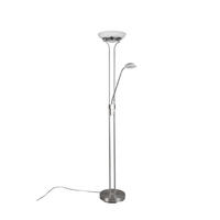 LED-DECKENFLUTER 32,5/180 cm    - Alabasterfarben/Nickelfarben, Basics, Glas/Metall (32,5/180cm) - Novel