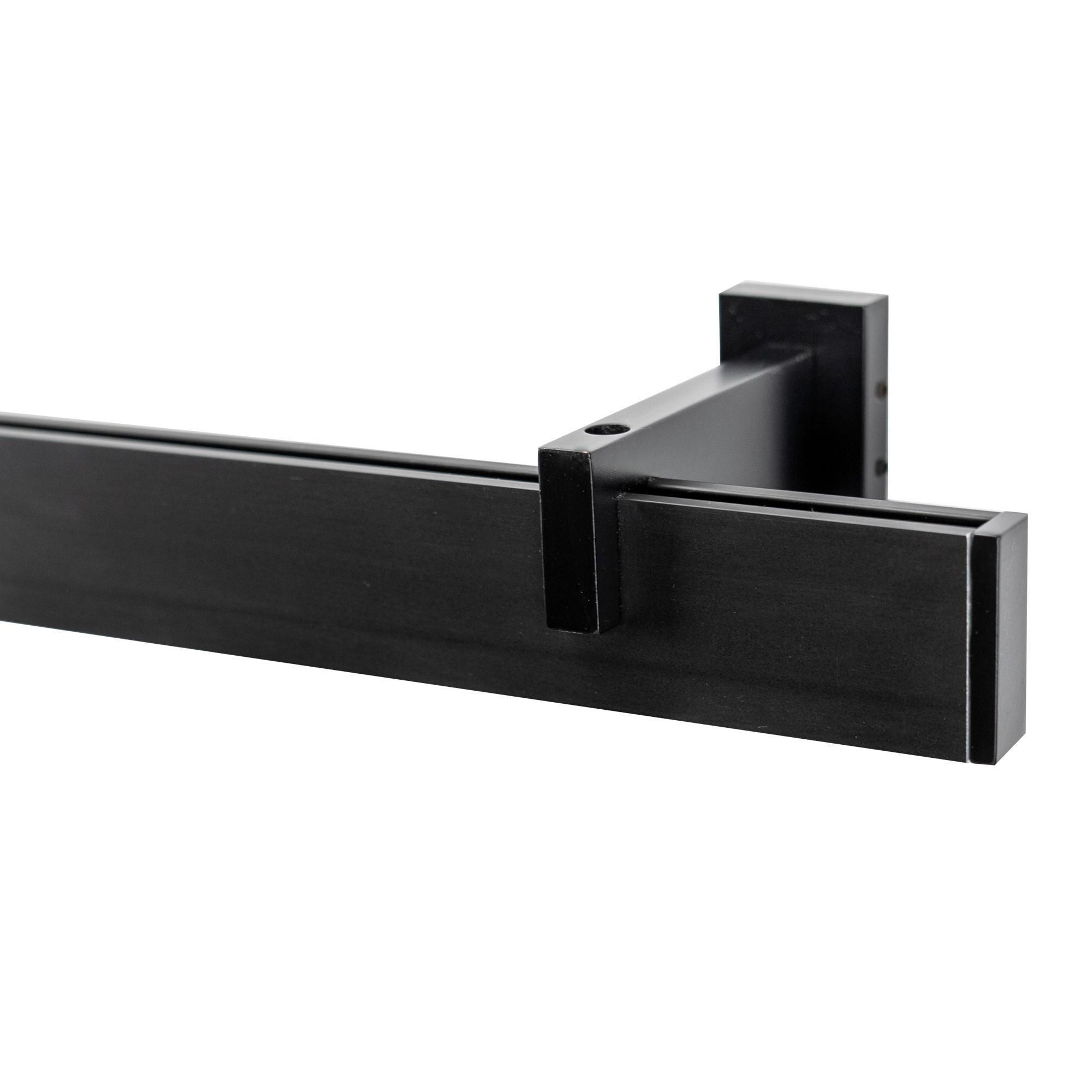 VORHANGSCHIENE  350 cm  - Schwarz, Basics, Metall (350cm)