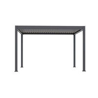 PERGOLA 300/400/255 cm   - Graphitfarben, Basics, Metall (300/400/255cm) - Gardenson