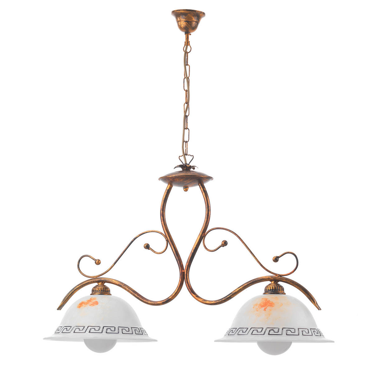 HÄNGELEUCHTE 4807 CORINNE 85/30/110 cm   - Weiß, Basics, Metall (85/30/110cm)