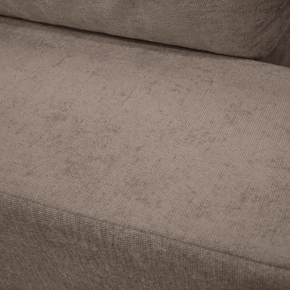 Ecksofa inkl. Hocker in Flachgewebe Braun  - Schwarz/Braun, Design, Holz/Textil (247/174cm) - MID.YOU