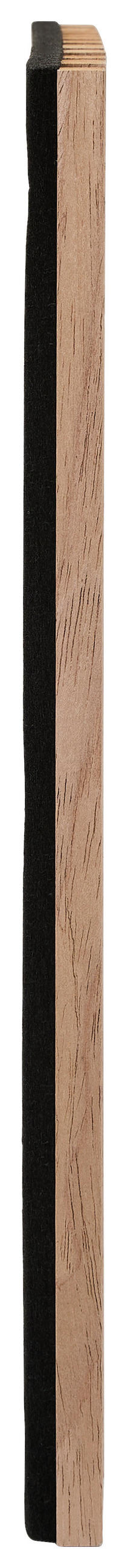 WANDPANEEL Walnussfarben  - Walnussfarben, Design, Holzwerkstoff/Kunststoff (41/41/2,1cm) - Livetastic