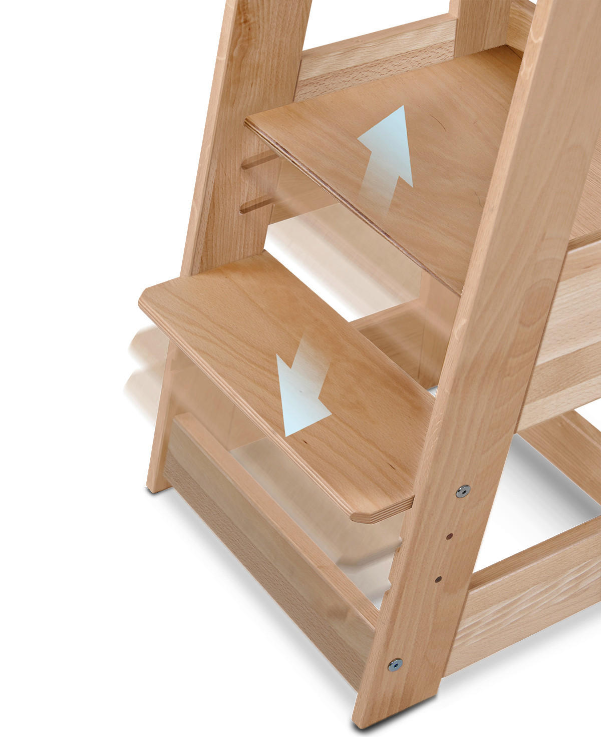 LERNTURM Felix  - Buchefarben, Basics, Holz (54/91/45cm) - tiSsi