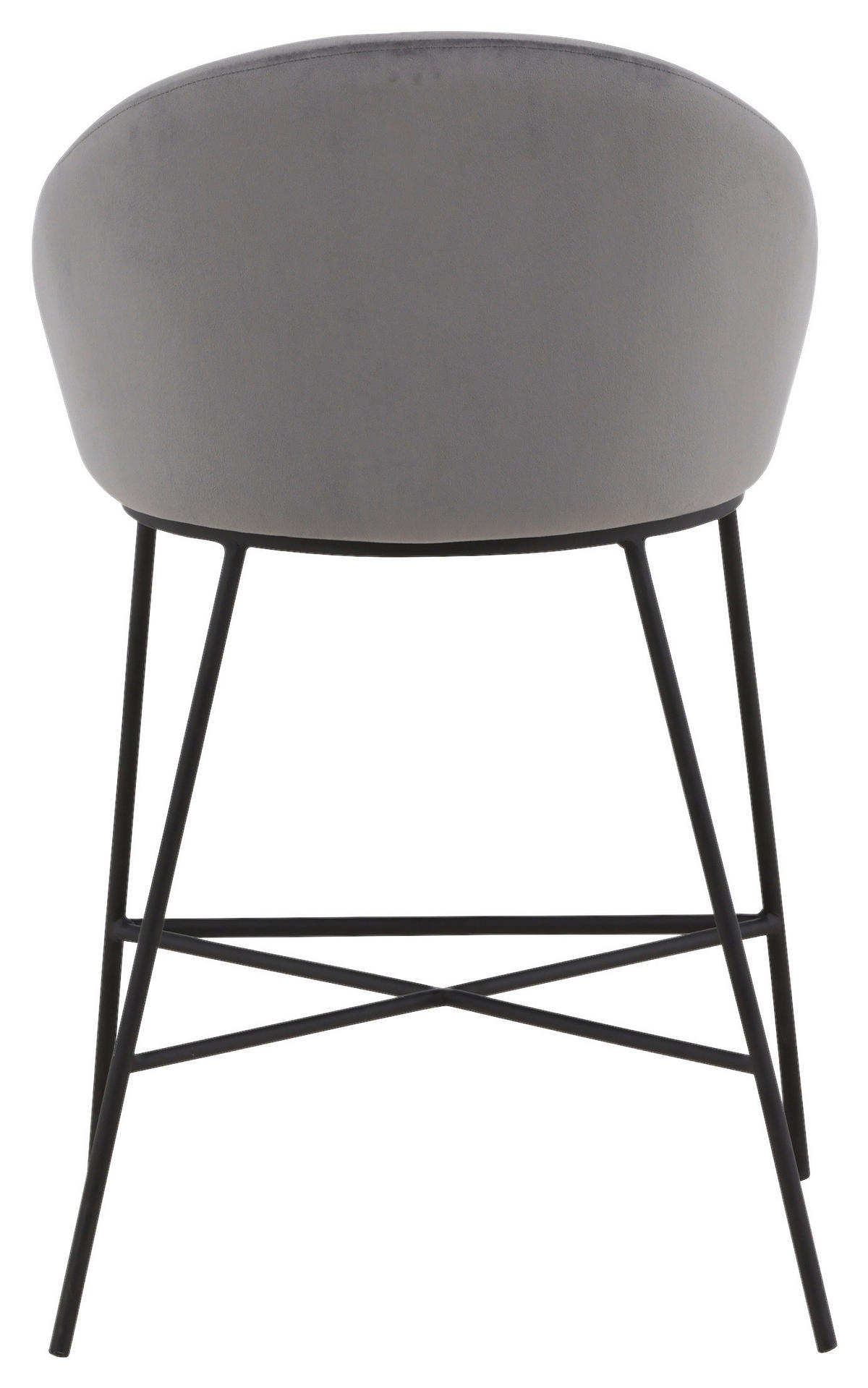 BARPALL i svart, mörkgrå  - mörkgrå/svart, Design, metall/textil (58,5/97/57cm) - Livetastic