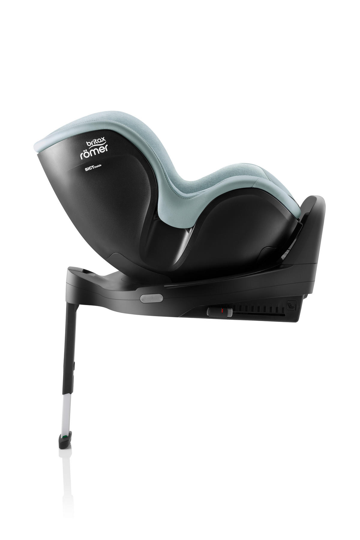 REBOARDER-KINDERSITZ Dualfix Pro M  - Pastellblau, Basics, Textil (44/48/74cm) - Britax Römer