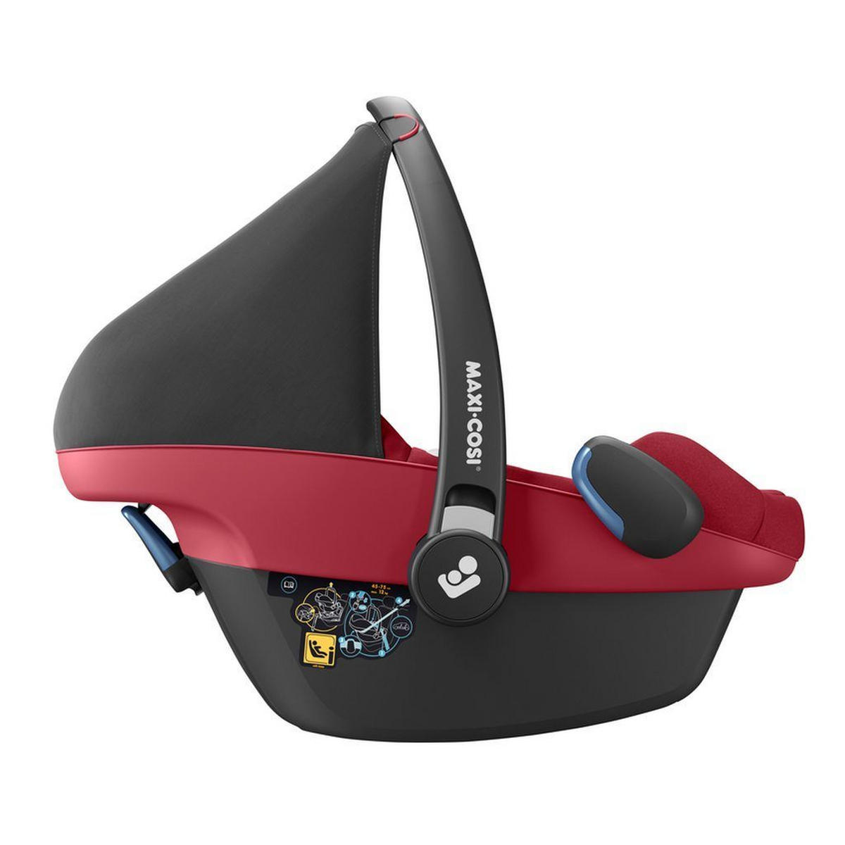 AUTO-SEDIŠTE ZA BEBE  PEBBLE PRO  - crvena, Osnovno, plastika - Maxi-Cosi