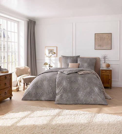 POVLEČENÍ, interlock jersey, vínově červená, 140/200 cm - vínově červená, Konvenční, textil (140/200cm) - Estella