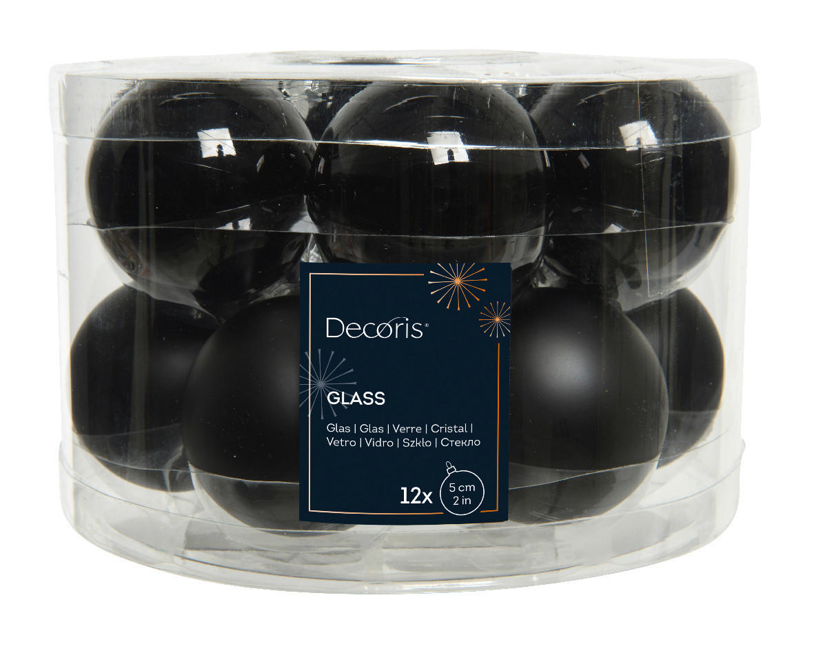 SET DE GLOBURI DE CRĂCIUN - Basics (5,00/5,00/5,00cm)