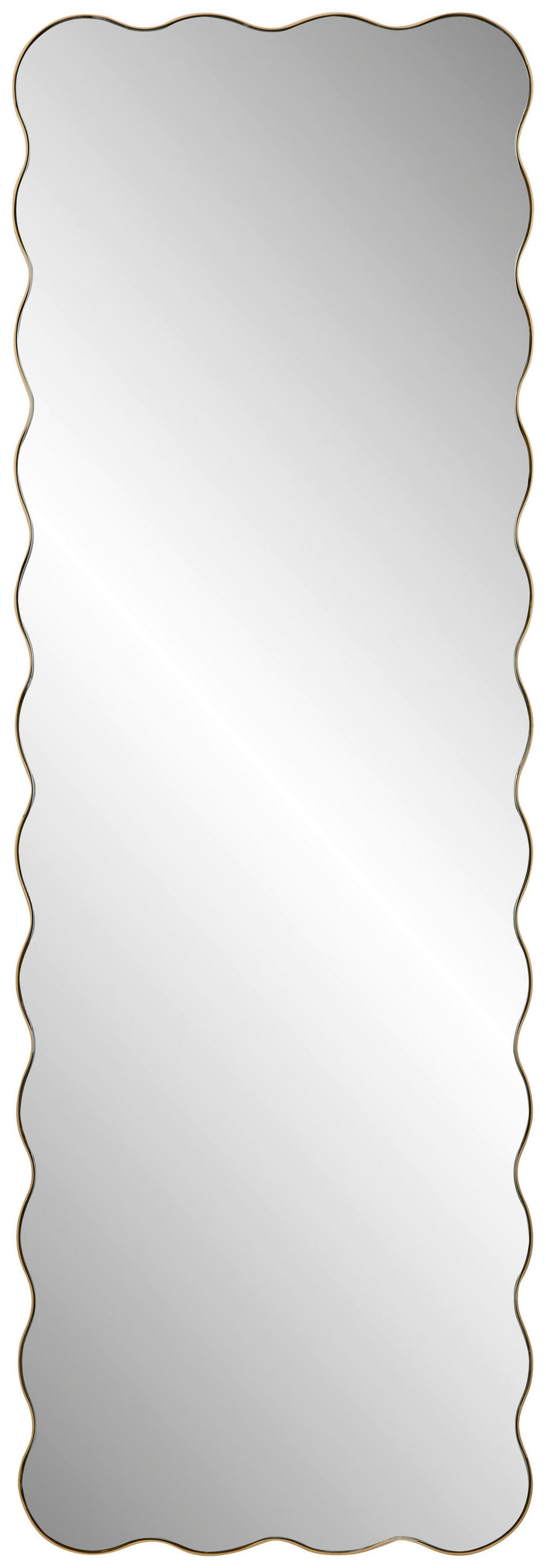 Mid.you Wandspiegel Gold 40x120x2.5 cm
