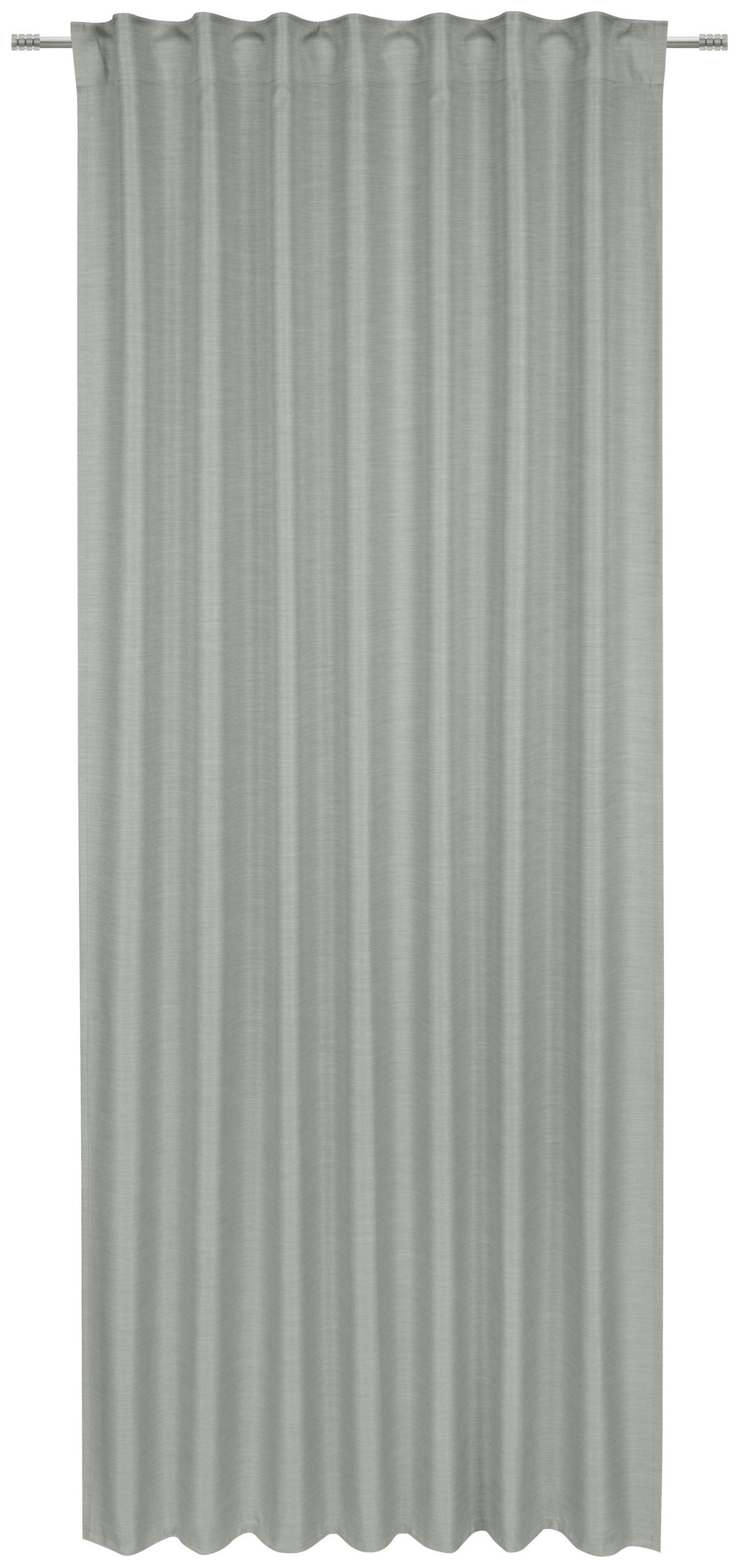 HOTOVÝ ZÁVES, nepriehľadné, 140/245 cm - mätovozelená, Basics, textil (140/245cm) - Esposa