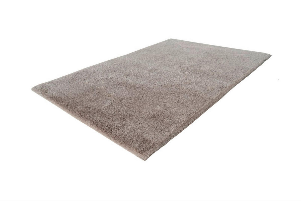 HOCHFLORTEPPICH 65/100 cm Rabbit Light 325 Hellgrau Hellgrau  - Hellgrau, KONVENTIONELL, Kunststoff/Textil (65/100cm)