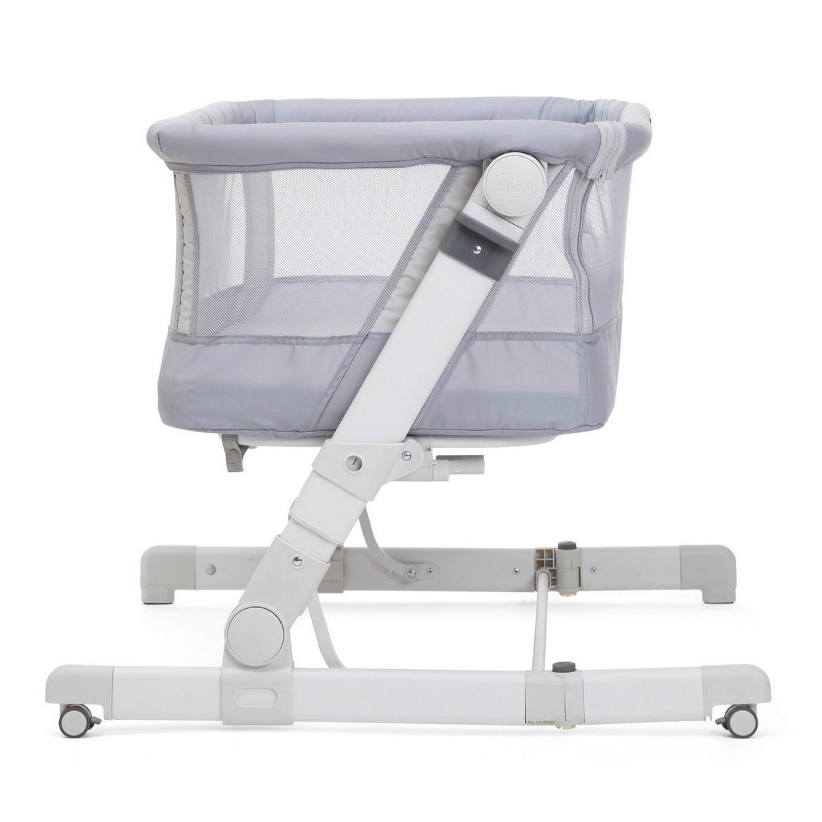 BEISTELLBETT NEXT2ME POP-UP  - Hellgrau/Grau, Basics, Kunststoff/Textil (87/80/82cm) - Chicco