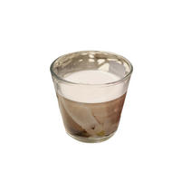 SVIJEĆA U ČAŠI  bijela  - bijela/prozirno, Basics, staklo (9/8cm) - Ambia Home
