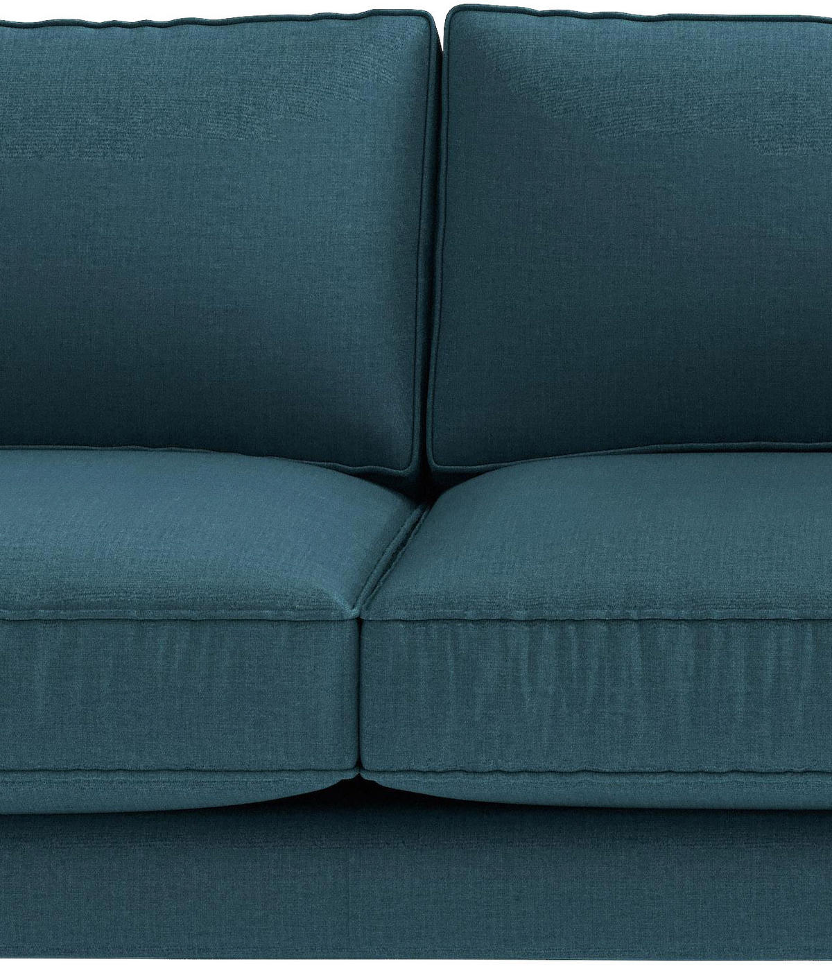 SEDACÍ SESTAVA, textil, petrolej - petrolej/barvy nerez oceli, Design, kov/textil - Livetastic