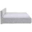 POLSTERBETT 240/200 cm,  in Hellgrau,  - Hellgrau, Design, Textil (240/200cm) - Xora