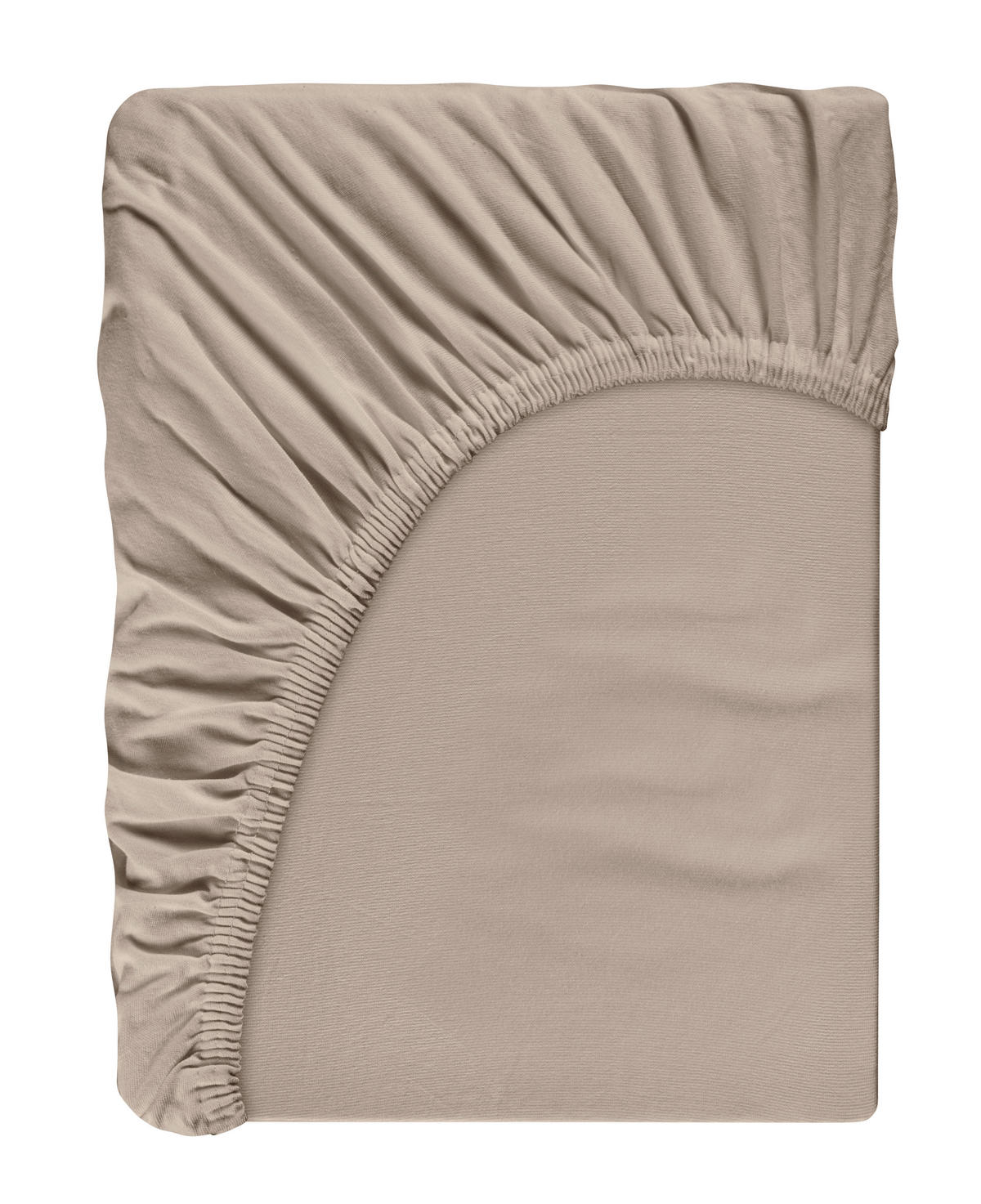 ELASTICKÉ PROSTĚRADLO, šedohnědá, 100/200 cm - šedohnědá, Basics, textil (100/200cm) - Esposa