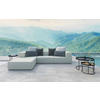 LOUNGESOFA  - Beige/Multicolor, Design, Textil (220/330cm) - Livetastic