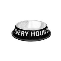 TIERSET  - Seidengrau/Schwarz, Trend, Metall (24/24/6cm)