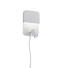 LED-WANDLEUCHTE - Weiß, Design, Metall (20/13,5/11cm)