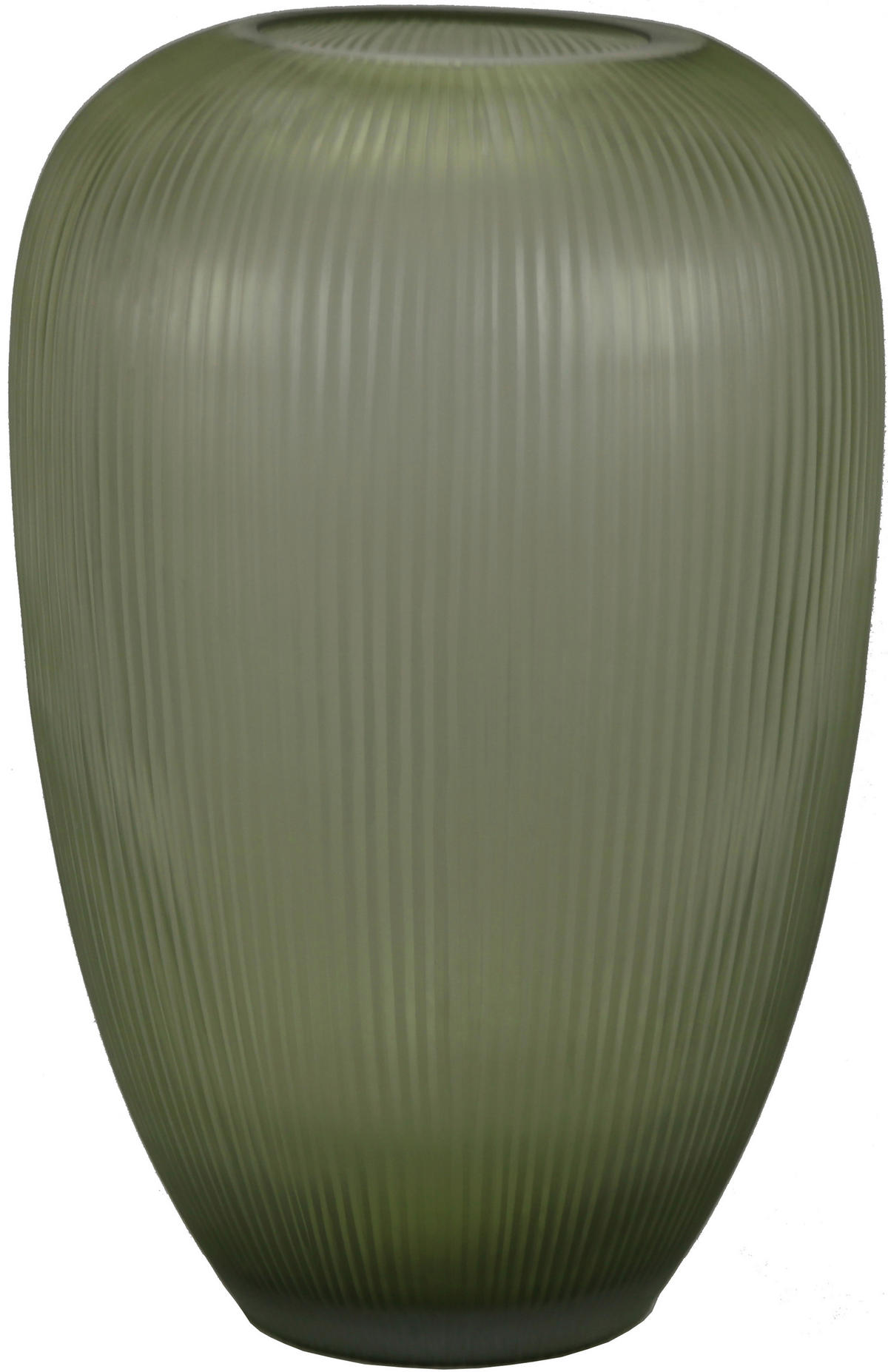 VÁZA, sklo, 45.5 cm - zelená, Design, sklo (30/45,5cm) - Ambia Home