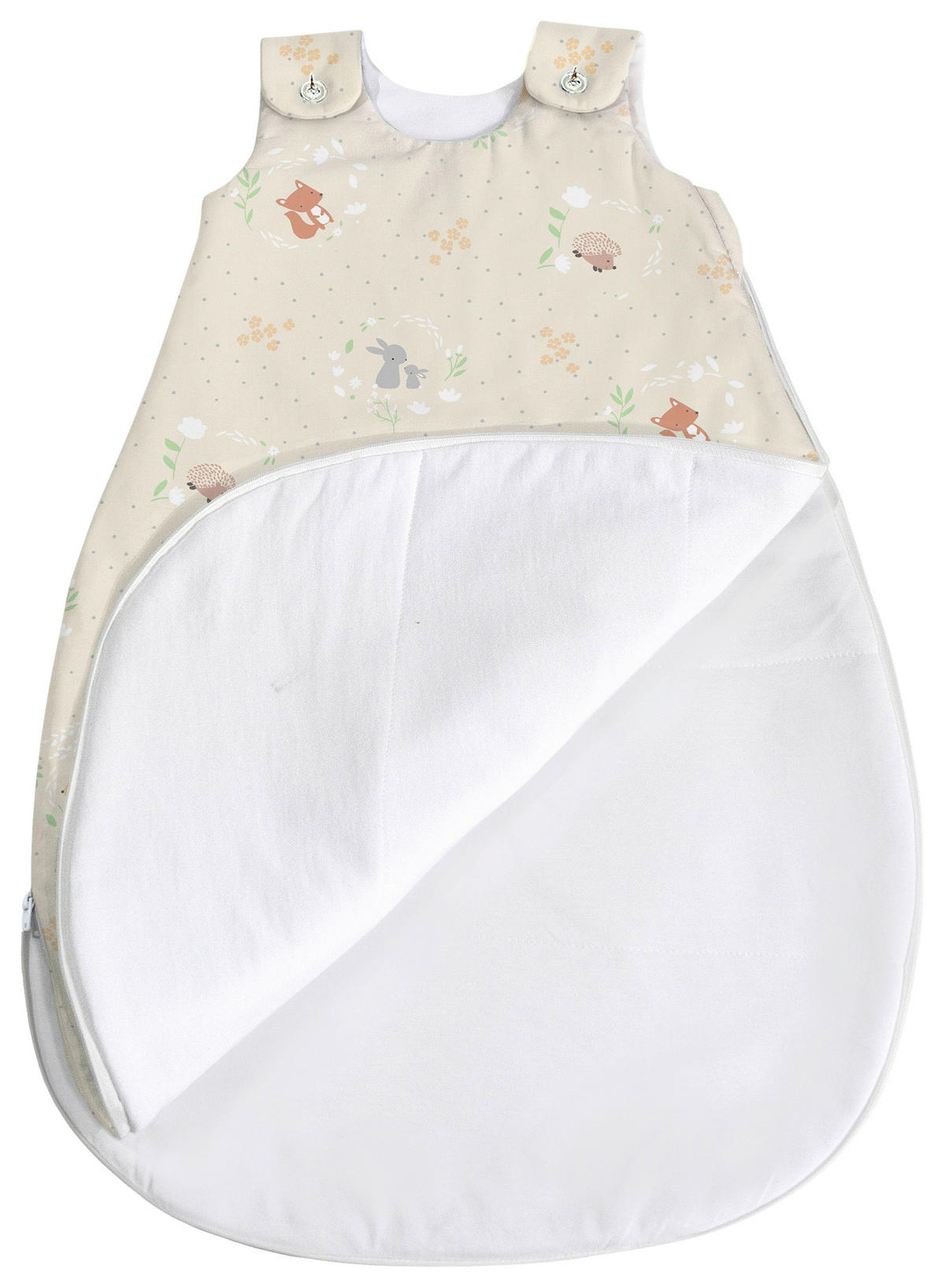 BABYSCHLAFSACK    90   - Taupe, Basics, Naturmaterialien/Textil (90null) - Patinio