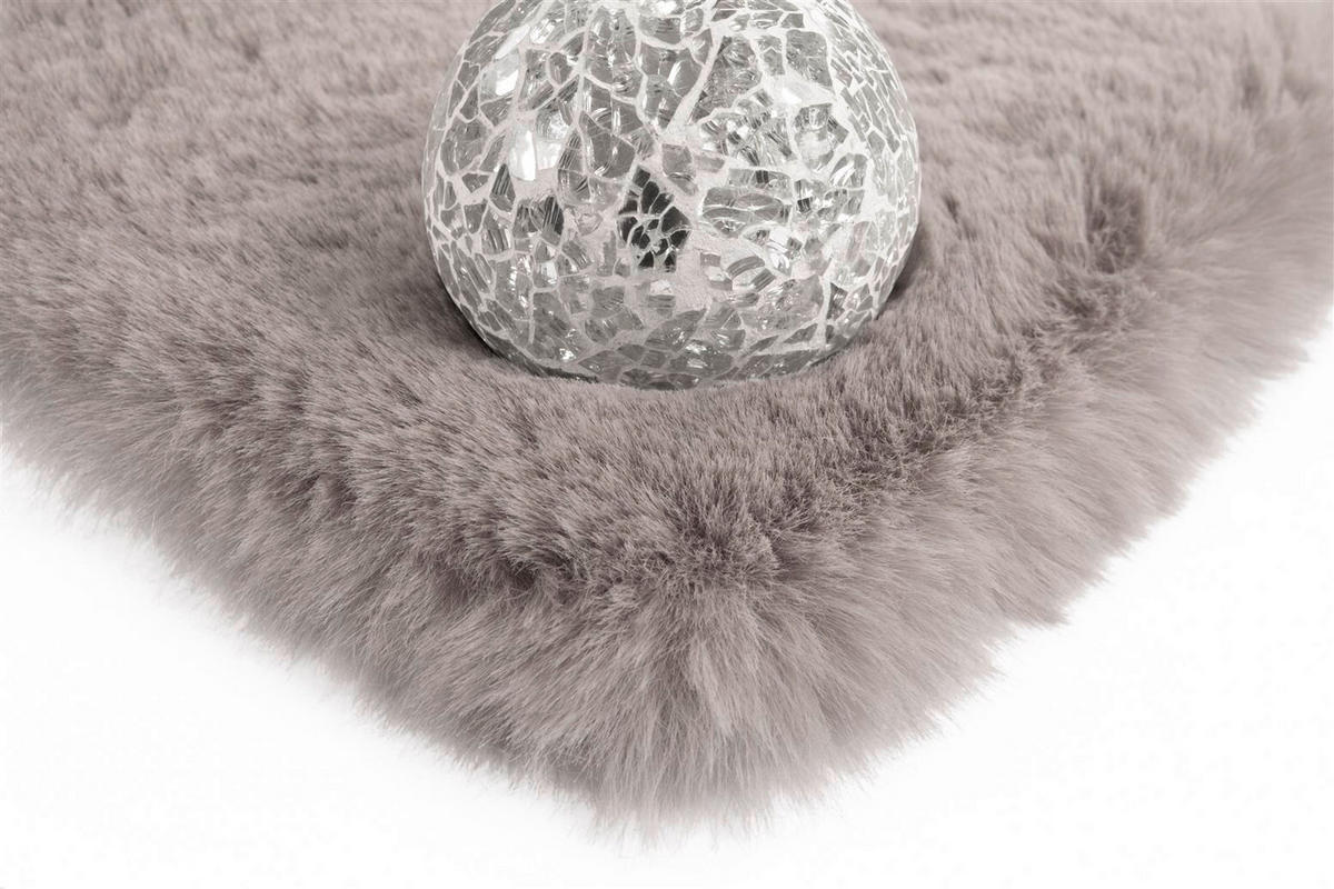 HOCHFLORTEPPICH 160/230 cm Rabbit Light 525 Silber Silberfarben  - Silberfarben, KONVENTIONELL, Textil (160/230cm)