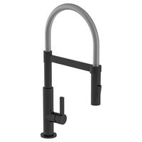 KÜCHENARMATUR Mod. Miami  - Chromfarben/Schwarz, Basics, Metall (26,5/48,8/5,5cm) - Schütte