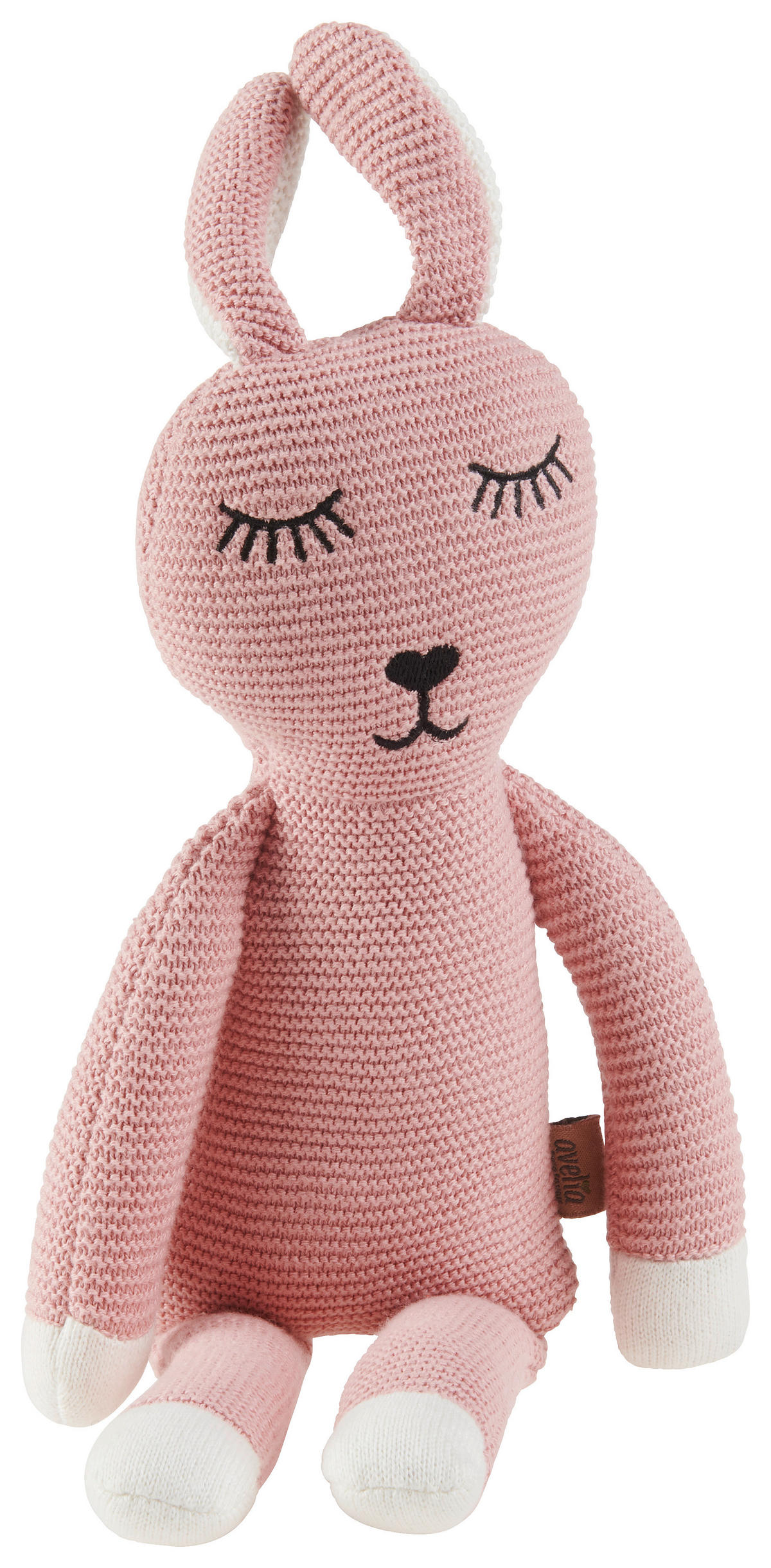 PLIŠASTA ŽIVAL - roza, Basics, tekstil (12/35cm) - Avelia