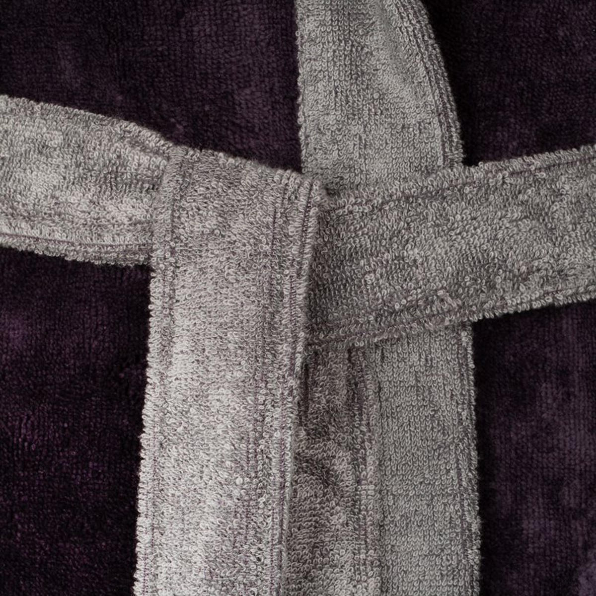 BADEMANTEL XS Unisex  - Anthrazit, Basics, Textil (XSnull) - Vossen
