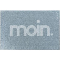 FUßMATTE  50/75 cm  Pastellblau  - Pastellblau, Trend, Kunststoff (50/75cm) - madaboutmats