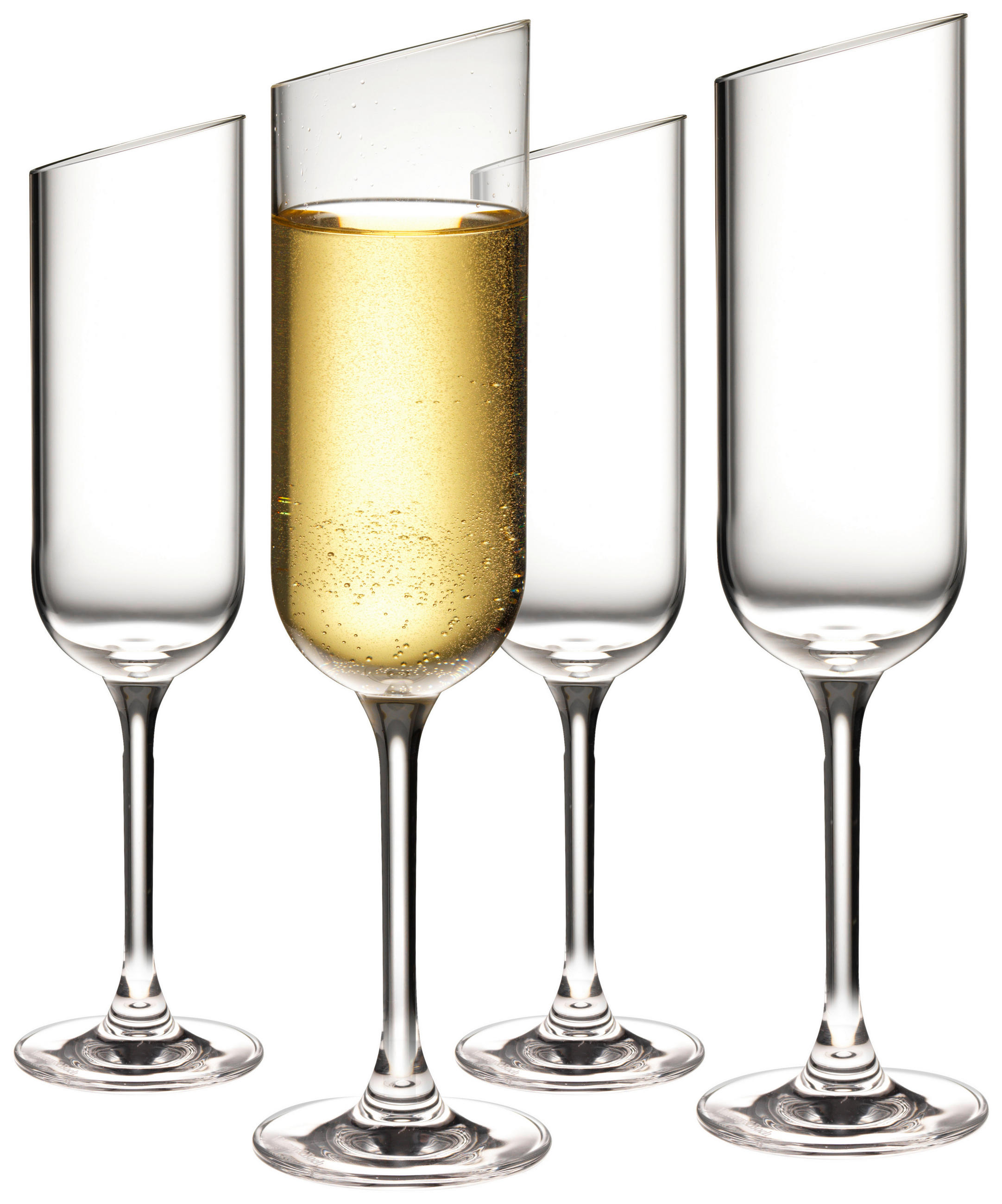 GLÄSERSET New Moon  4-teilig  - Transparent, Design, Glas (180ml) - Villeroy & Boch
