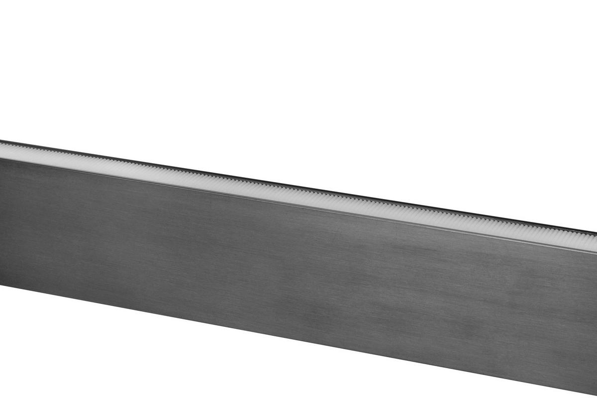 ZÁVĚSNÉ LED SVÍTIDLO, 110/9/60-180 cm  - černá/antracitová, Basics, kov/plast (110/9/60-180cm) - Novel