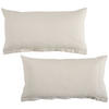 KISSENHÜLLEN-SET Nigiri 40/80 cm  - Ecru, Basics, Textil (40/80cm) - Bio:Vio