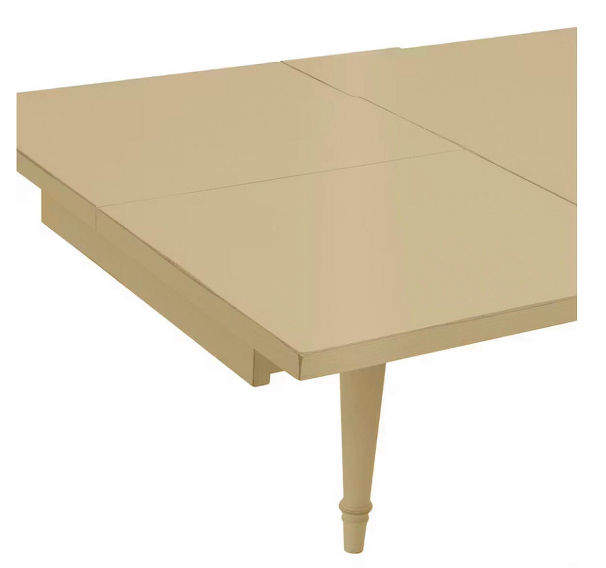 ESSTISCH Creme rechteckig  ausziehbar  - Creme, LIFESTYLE, Holz (182-282/76/90cm) - Livetastic