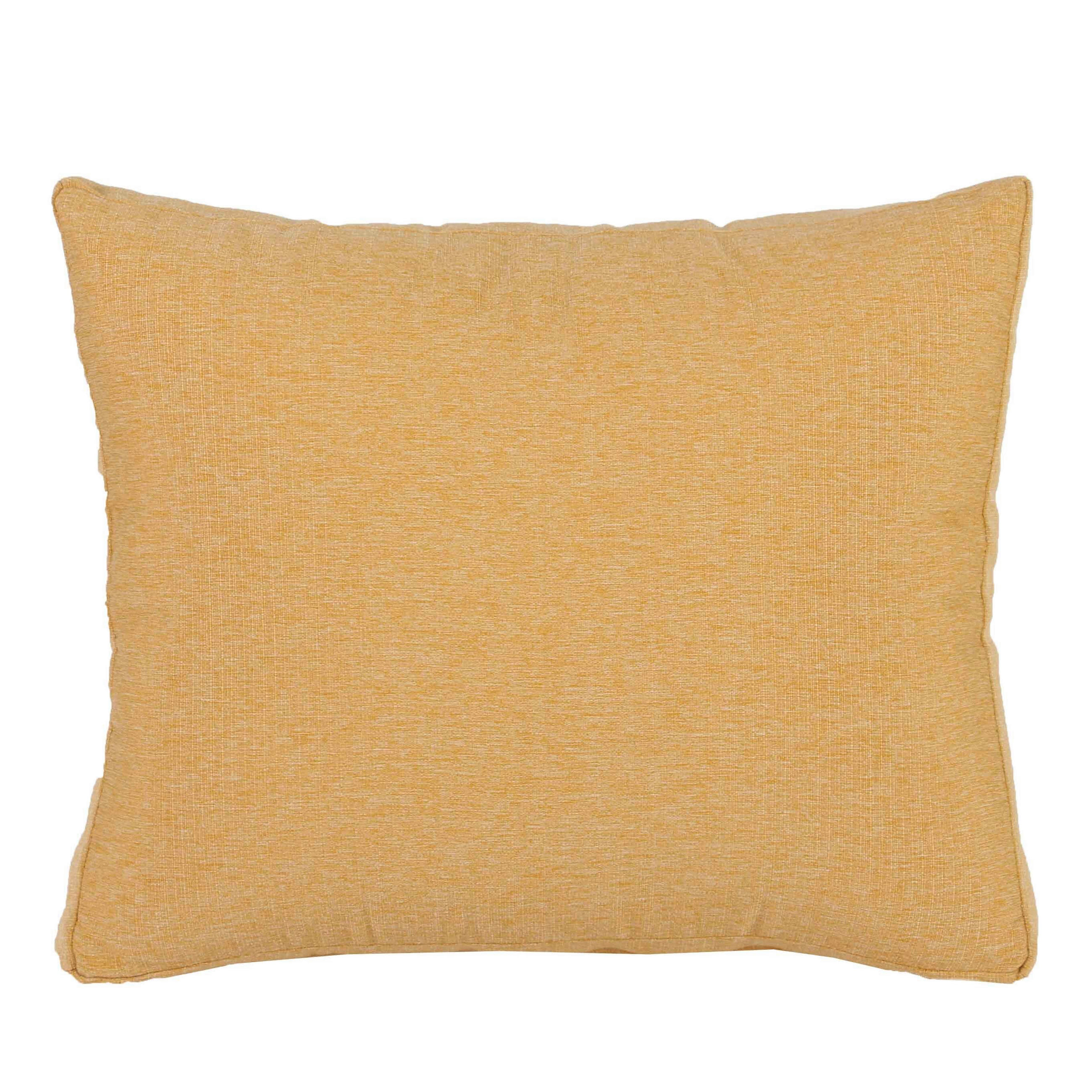 OKRASNA BLAZINA  YOCASTA  56/46/8 cm           - svetlo rumena, Basics, tekstil (56/46/8cm)