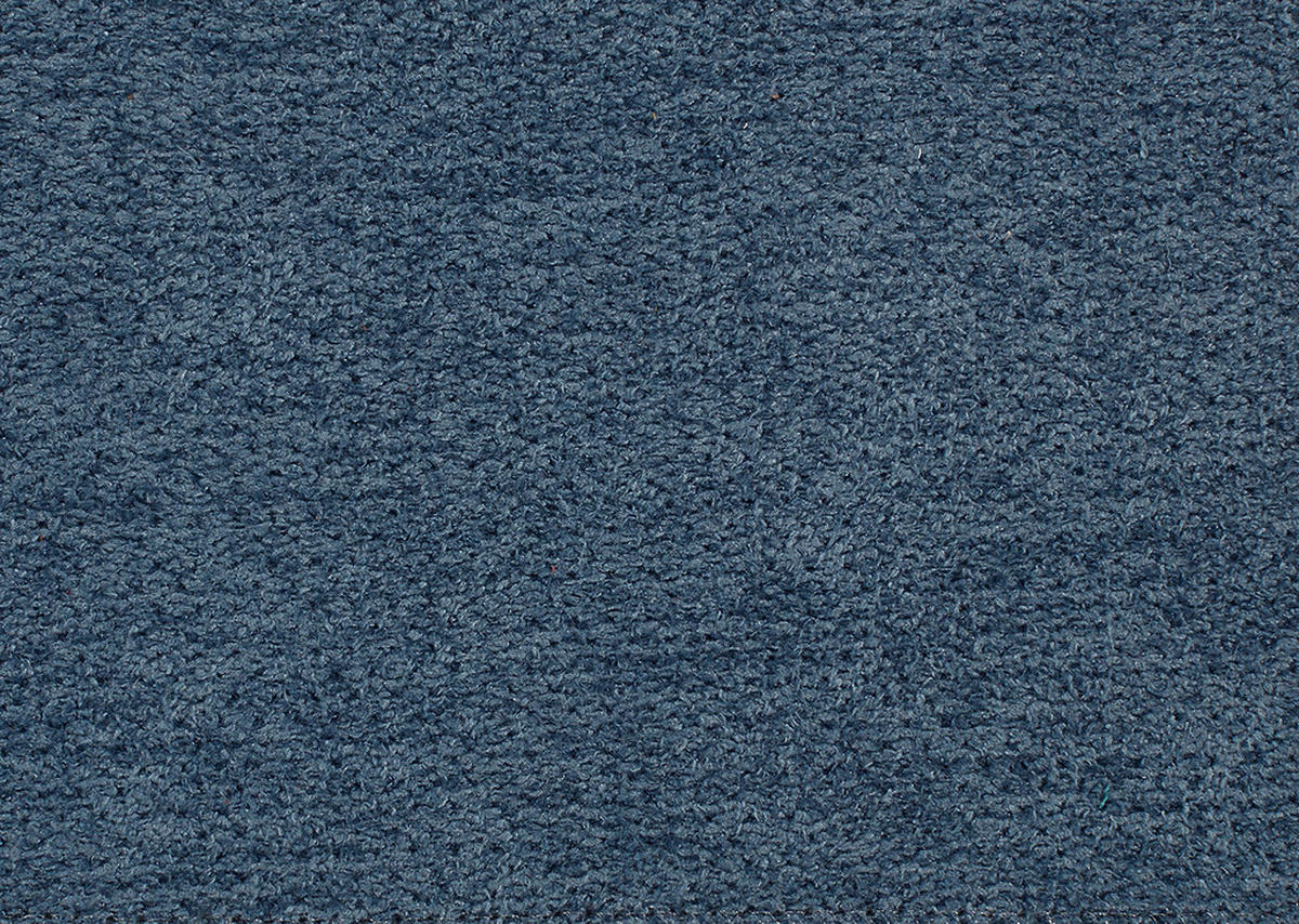 BIGSOFA in Flachgewebe Blau  - Blau, Basics, Textil/Metall (266/70/102cm) - Sit & More