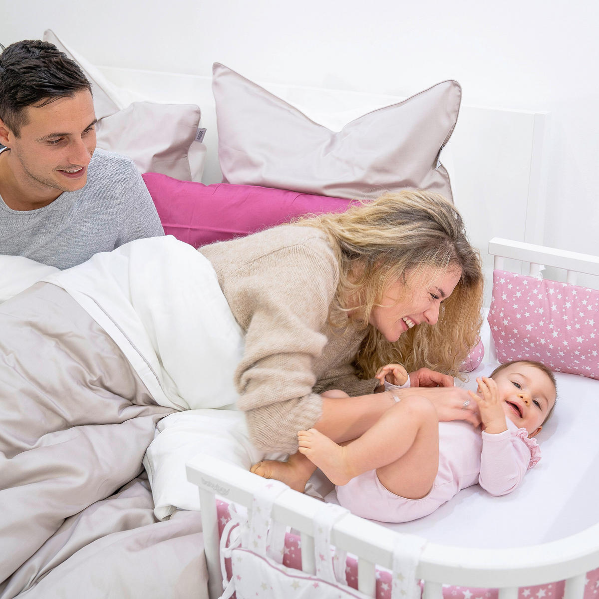 MATRATZENBEZUG - Weiß, Basics, Textil (89/50/6cm) - Babybay