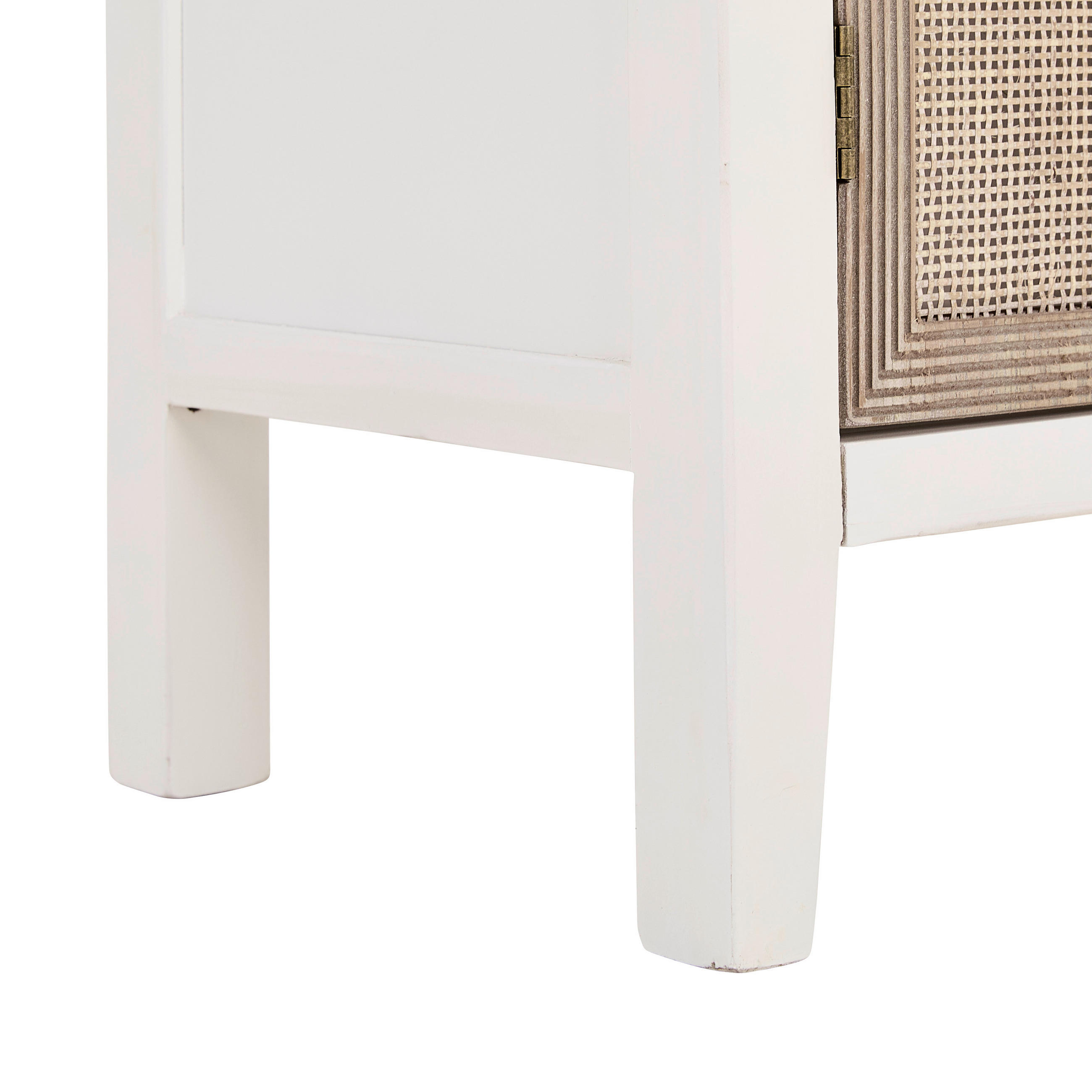 KOMMODE  in 80/85/35 cm  - Goldfarben/Weiß, KONVENTIONELL, Holz/Holzwerkstoff (80/85/35cm) - Livetastic