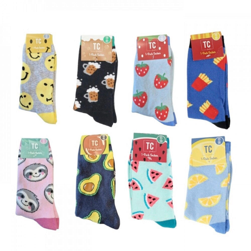 ČARAPE - višebojna, Osnovno, tekstil