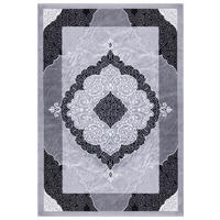 VINTAGE-TEPPICH 80/150 cm 39176 Grau, Schwarz  - Schwarz/Grau, LIFESTYLE, Textil (80/150cm)