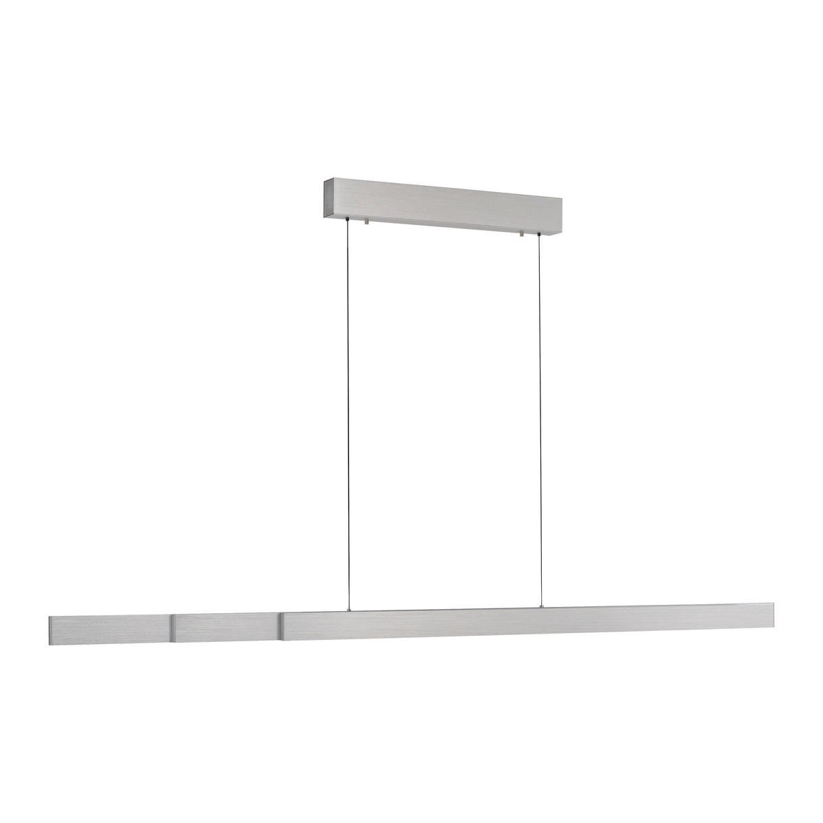 LED-HÄNGELEUCHTE 179/5,8/180 cm    - Alufarben, Design, Metall (179/5,8/180cm) - Paul Neuhaus
