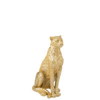 DEKOLEOPARD - Goldfarben, Basics, Kunststoff (39/25/60,5cm) - Ambia Home