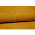 ECKSOFA Senfgelb Flachgewebe  - Senfgelb/Schwarz, KONVENTIONELL, Textil/Metall (252/162cm) - Carryhome