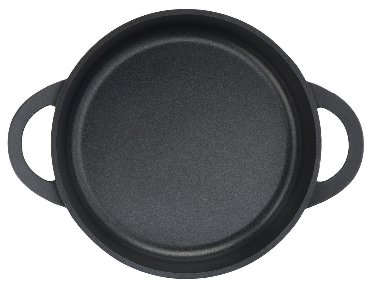 SERVIERPFANNE  - Schwarz, Basics, Metall (49,6/30,1/10,3cm) - Tefal