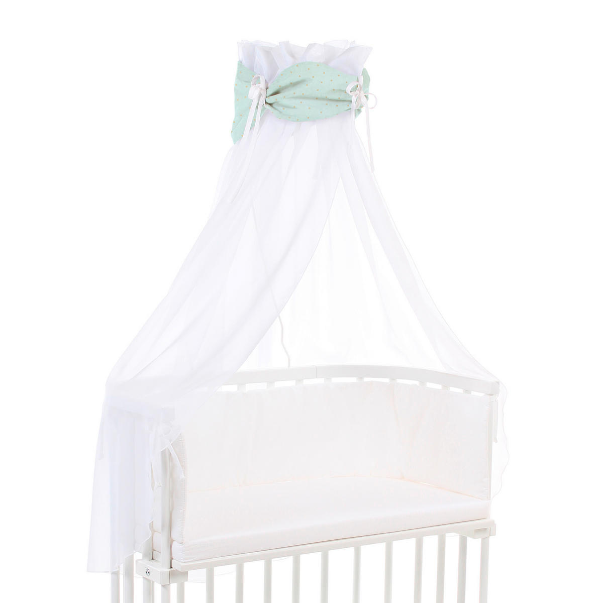 HIMMEL  200/135/0,1 cm  - Mintgrün, Basics, Textil (200/135/0,1cm) - Babybay